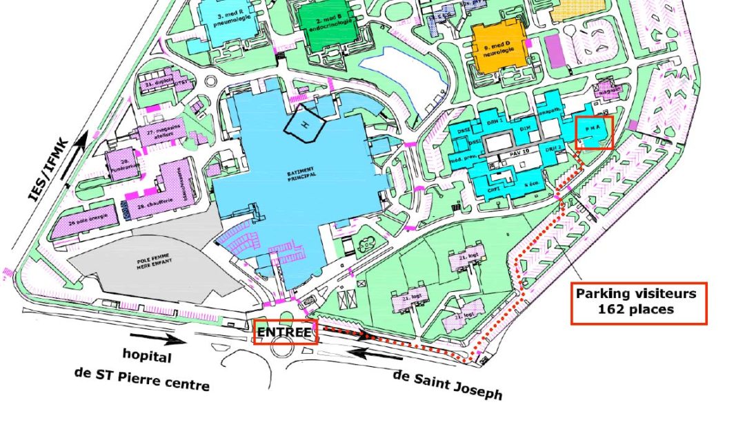 Accès et contact | Centre FIV - Saint-Pierre - Réunion - Océan Indien